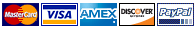 paypal and master card